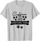 Coffee and parson russell terrier T-Shirt - T-Shirt | Ash