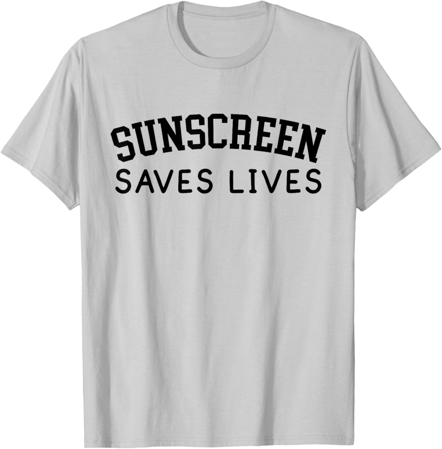 Sunscreen Saves Lives Funny Dermatology Doctor Derm Squad T-Shirt - T-Shirt | Ash