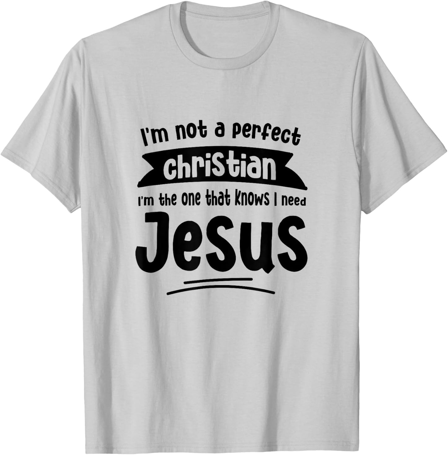 Jesus Woman Youth Man Church Christ Faith in God Lord Jesus T-Shirt - T-Shirt | Ash