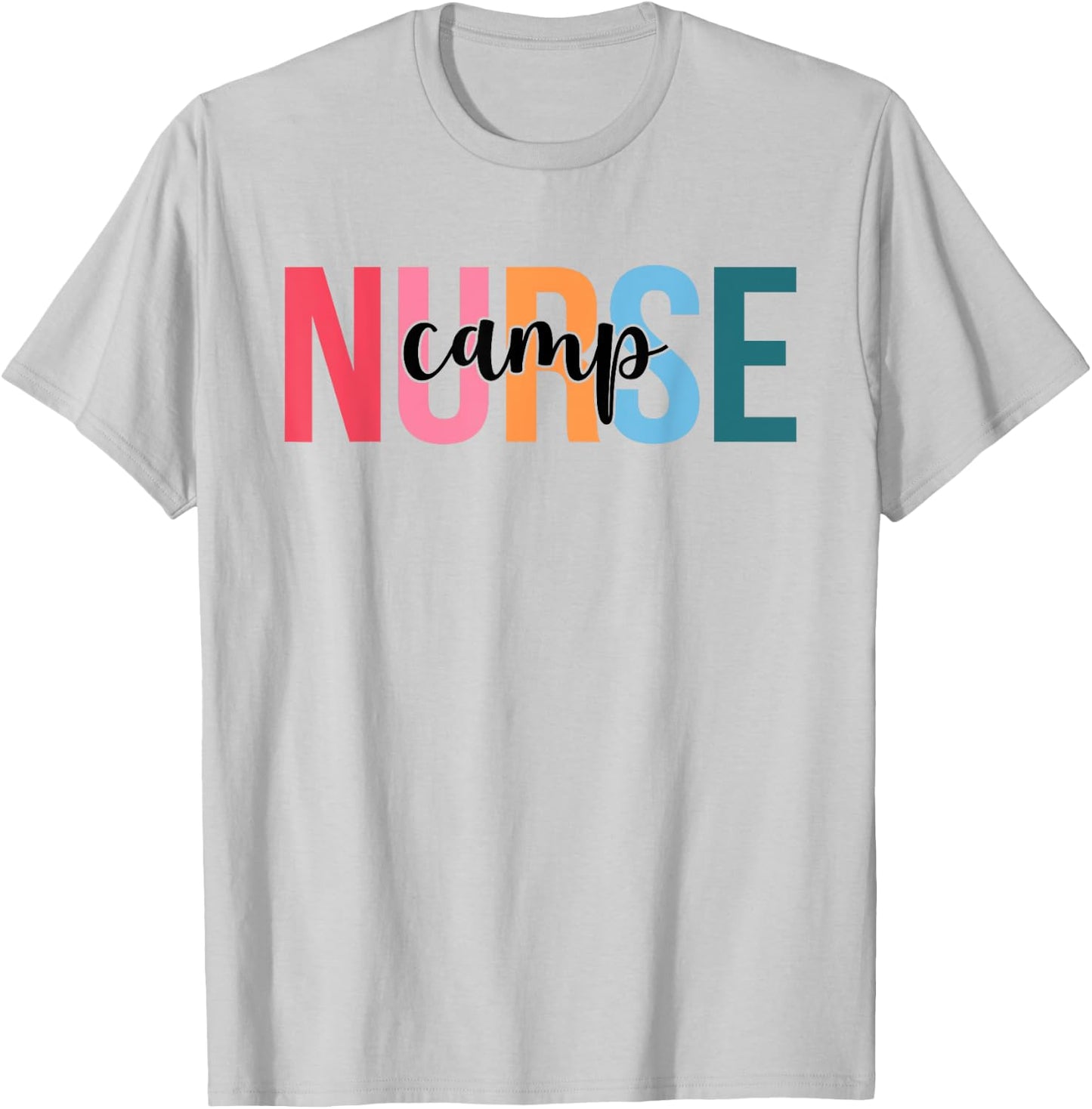 Women Camp Nurse Gifts For Nursing Apparel T-Shirt - T-Shirt | Ash