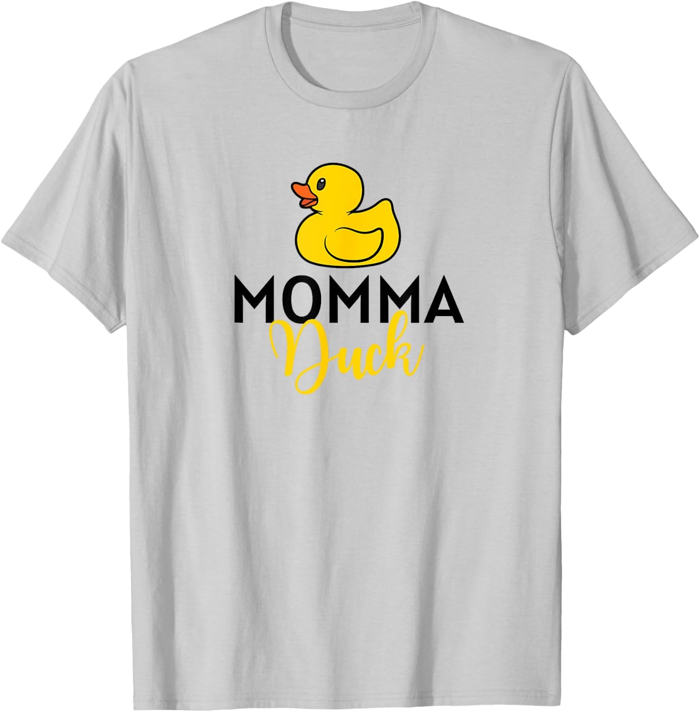 Momma Duck Keeper Farm Fowl Flock Lover Animal Gift T-Shirt - T-Shirt | Ash