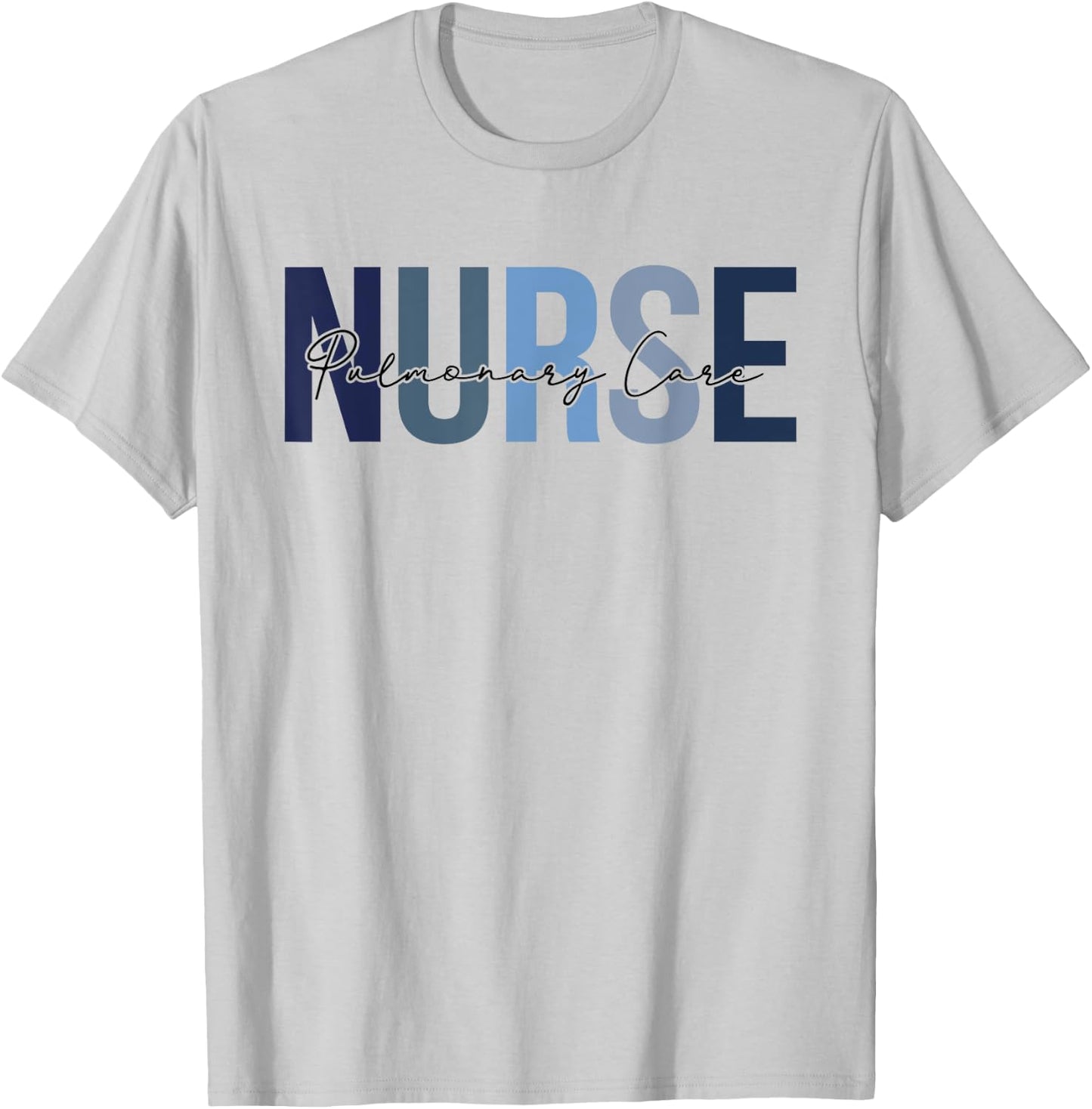Retro Pulmonary Care Nurse Gifts Nursing Apparel T-Shirt - T-Shirt | Ash