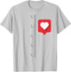 DIY Halloween Costume Retro Tin Man Oz Tinman Heart Popup T-Shirt - T-Shirt | Ash