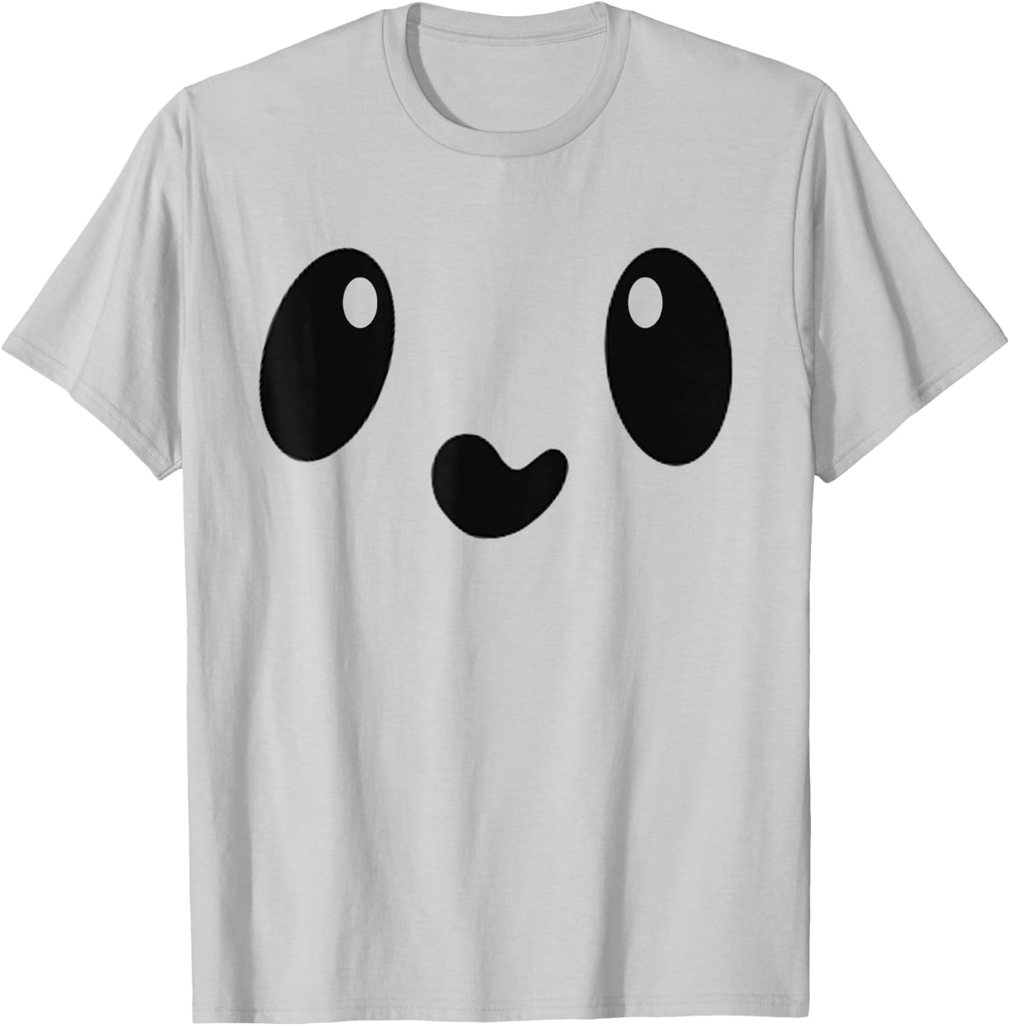 Cute Ghost Face Shirts For Girls, Funny Halloween Costume T-Shirt - T-Shirt | Ash