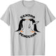 Gentoo Penguins T-Shirt - T-Shirt | Ash