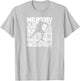 Gordy Howe - Word Art - Detroit Hockey T-Shirt - T-Shirt | Ash