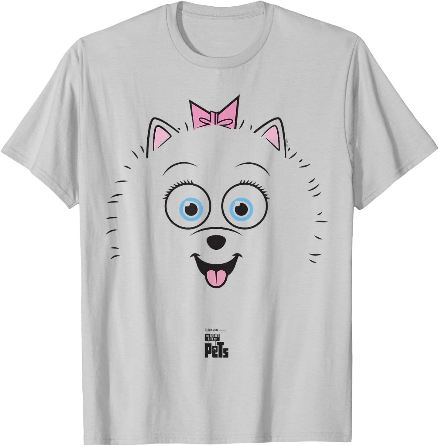 The Secret Life of Pets Gidget Big Face T-Shirt - T-Shirt | Ash