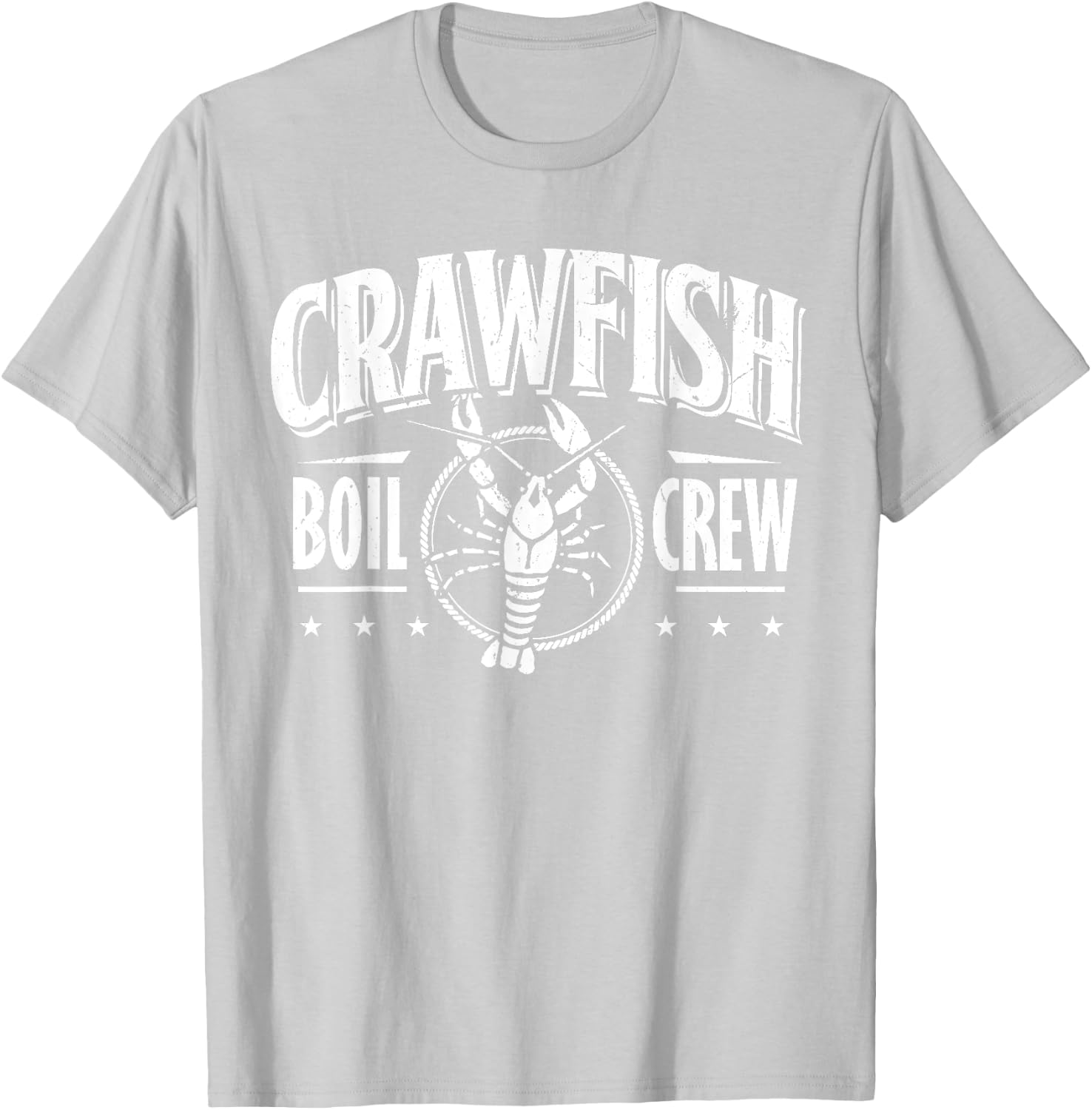 Crawfish Boil Crew Shirt Cajun Crayfish Party 2025 Men Team T-Shirt - T-Shirt | Ash