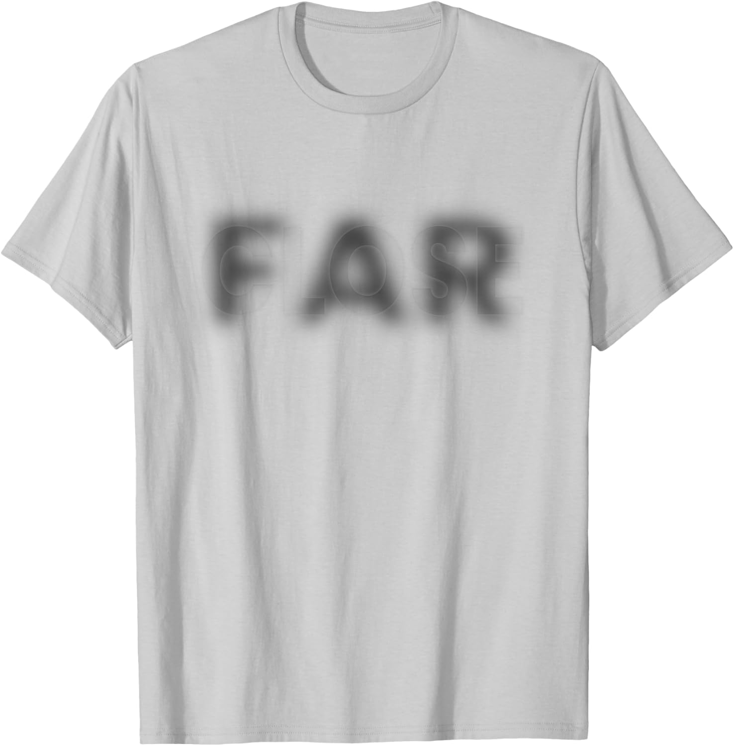 Close Far Illusion T-Shirt - T-Shirt | Ash