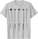 Palm Tree Vacation - Island USA Lanai T-Shirt - T-Shirt | Ash