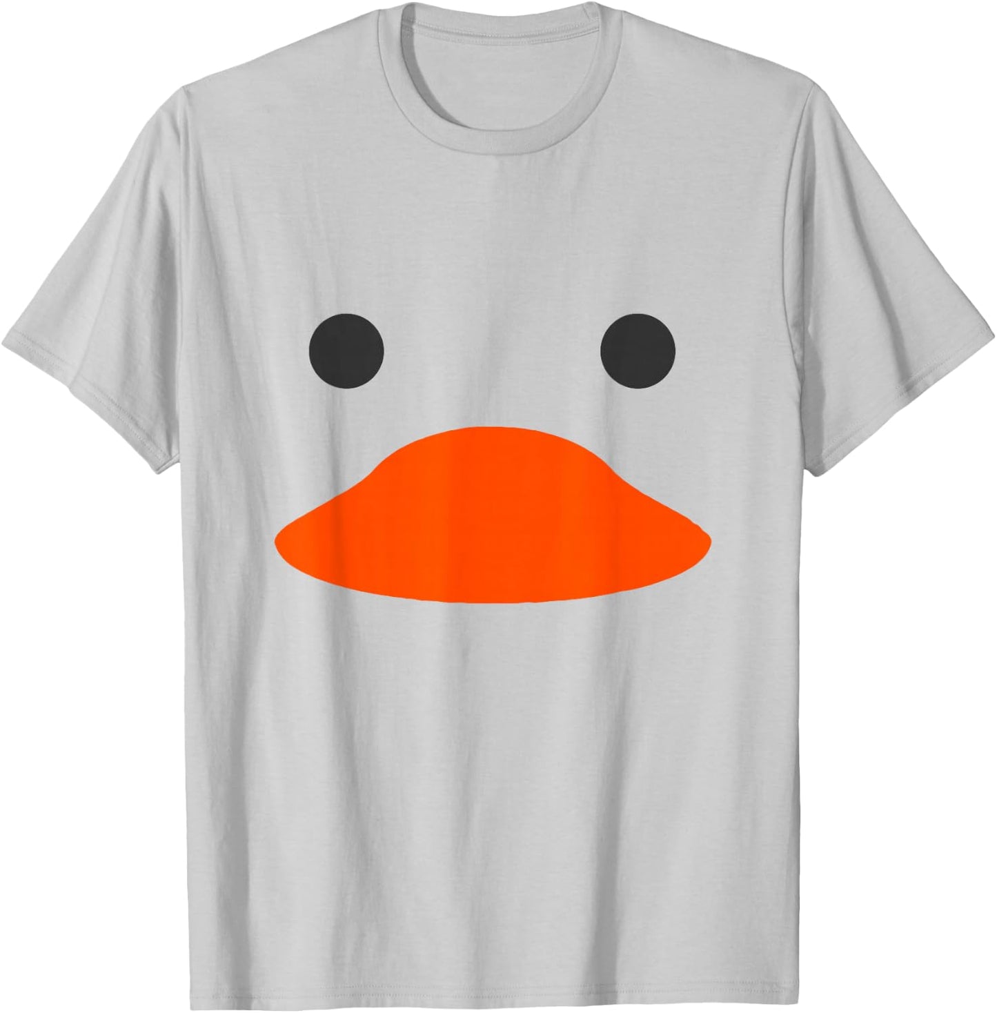 Easter Rubber Duck Face Halloween Costume Funny Duckling T-Shirt - T-Shirt | Ash