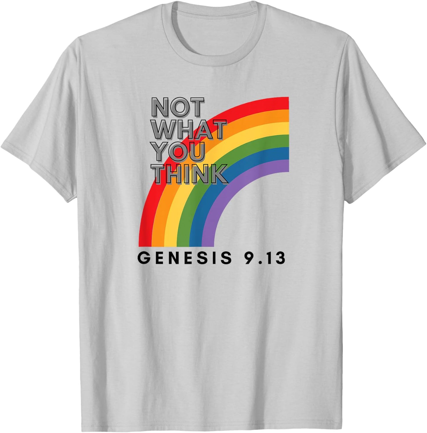Genesis 9:13 T-Shirt - T-Shirt | Ash