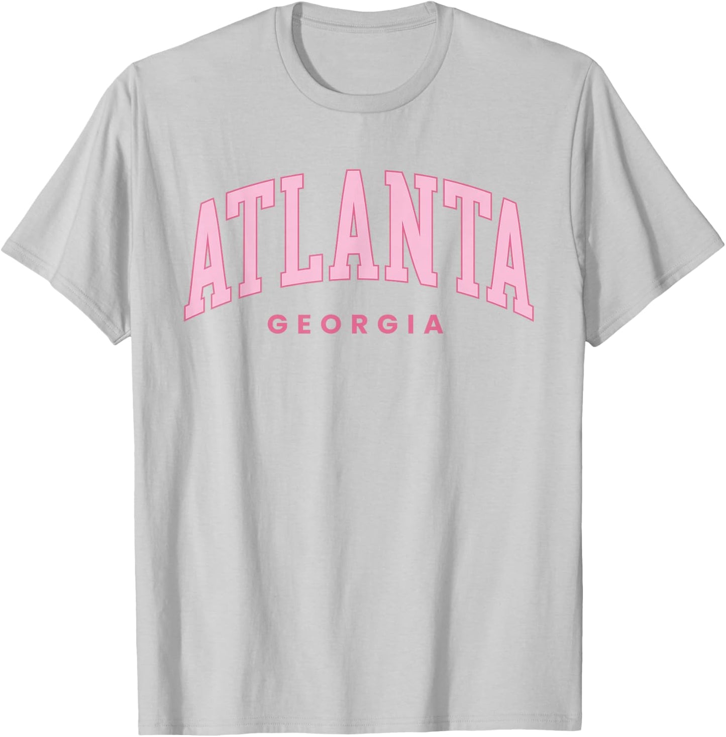 Retro Atlanta Georgia Vintage Preppy Throwback Girls Kid T-Shirt - T-Shirt | Ash