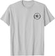 America First Usa Flag American Star Roundel Patriot T-Shirt - T-Shirt | Ash