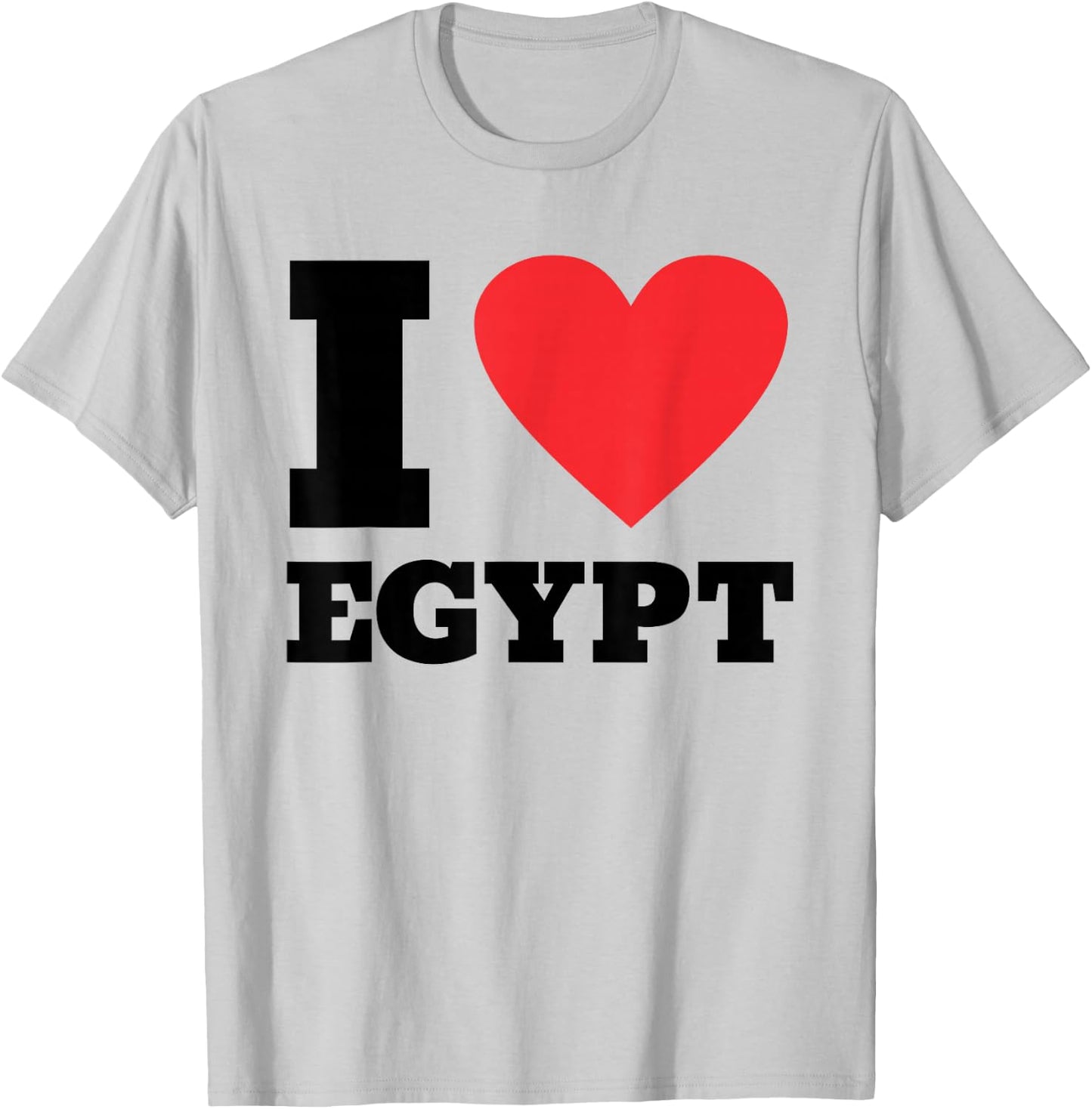 I Love Egypt I Heart Egypt Family Travel Egypt T-Shirt - T-Shirt | Ash