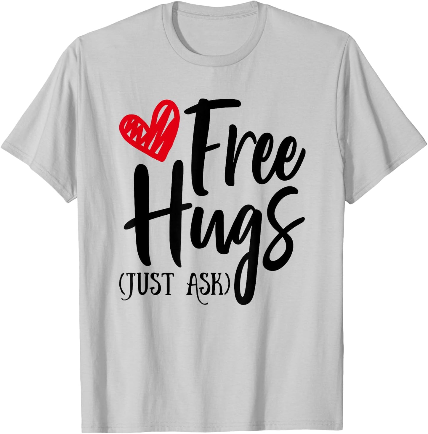 Hugs for Free Just Ask Unity Day Orange T-Shirt - T-Shirt | Ash