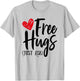 Hugs for Free Just Ask Unity Day Orange T-Shirt - T-Shirt | Ash