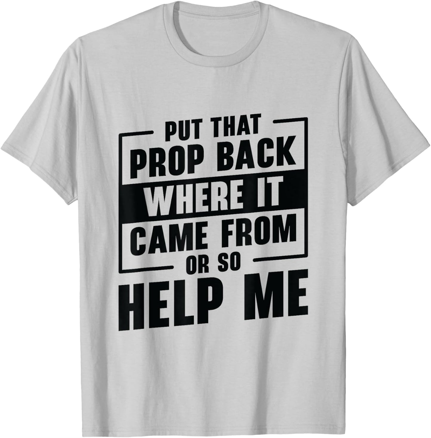 Stage Crew Theatre Manager Theater Actor Staff Member Drama T-Shirt - T-Shirt | Ash