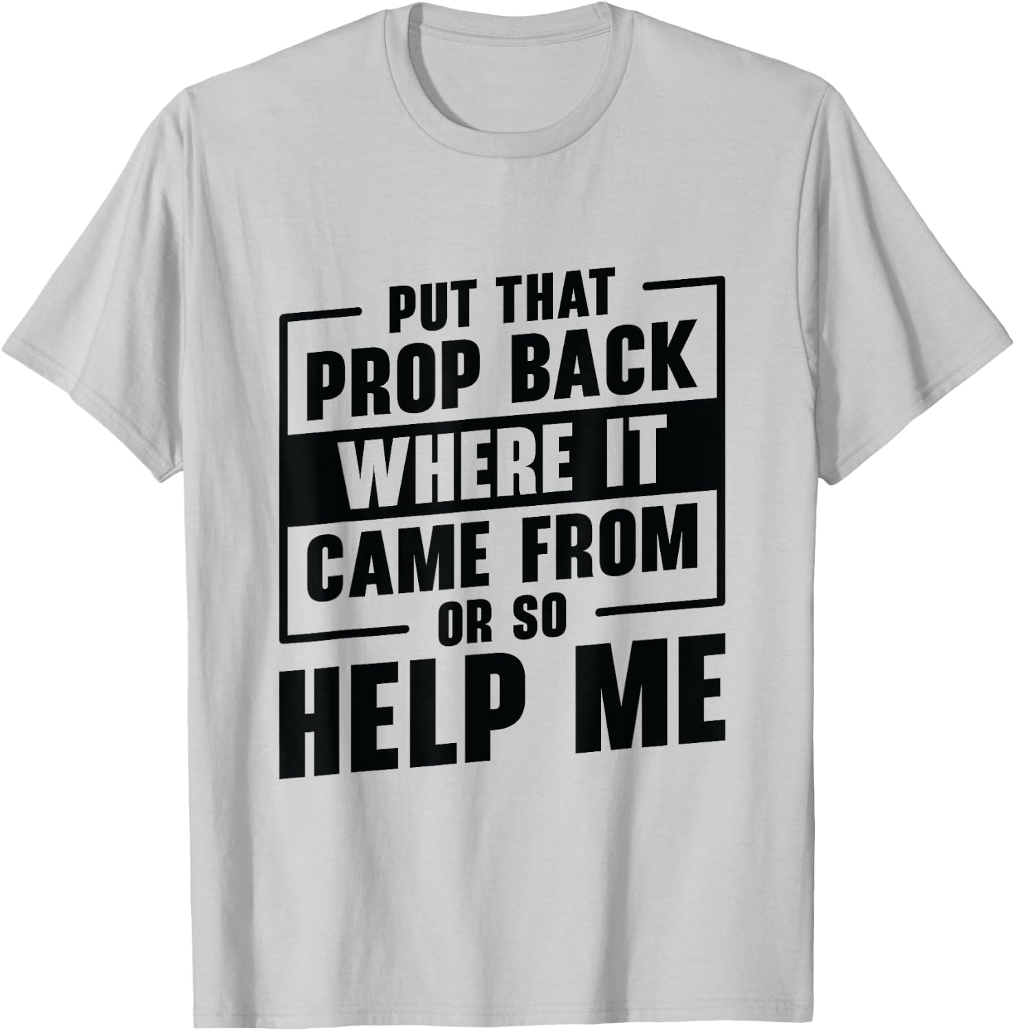 Stage Crew Theatre Manager Theater Actor Staff Member Drama T-Shirt - T-Shirt | Ash