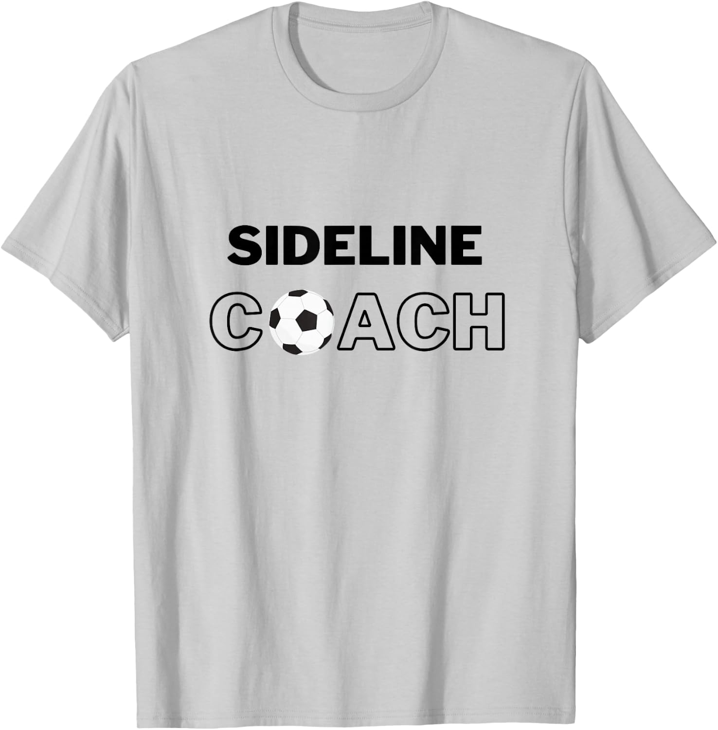 Sideline Coach Sport T-Shirt - T-Shirt | Ash