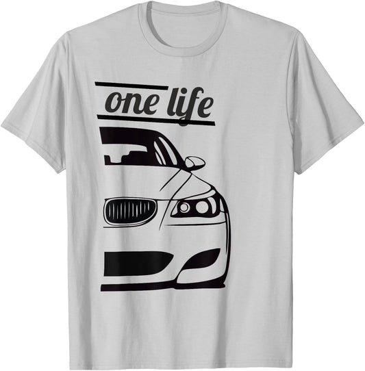 E60 5 Series - One Love One Life (Part 2/2) T-Shirt - T-Shirt | Ash