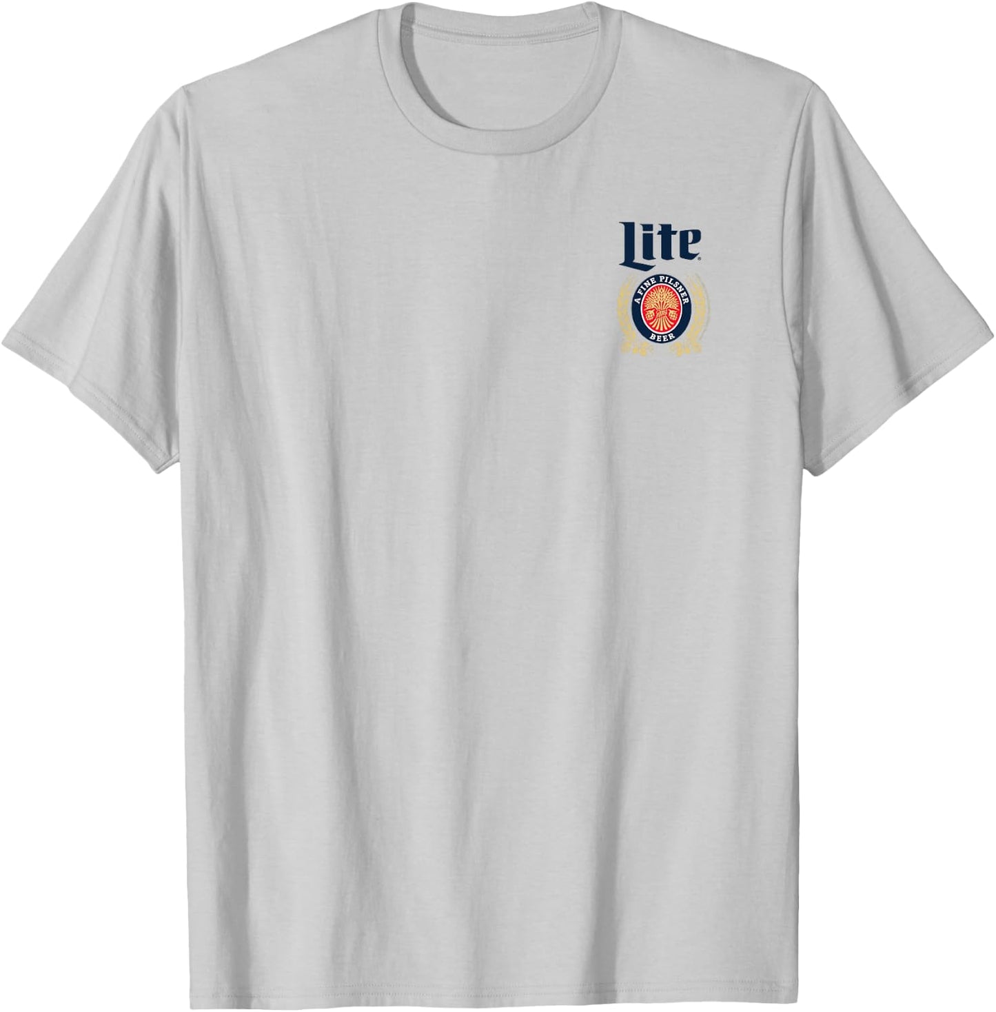 Miller Lite - Logo T-Shirt - T-Shirt | Ash