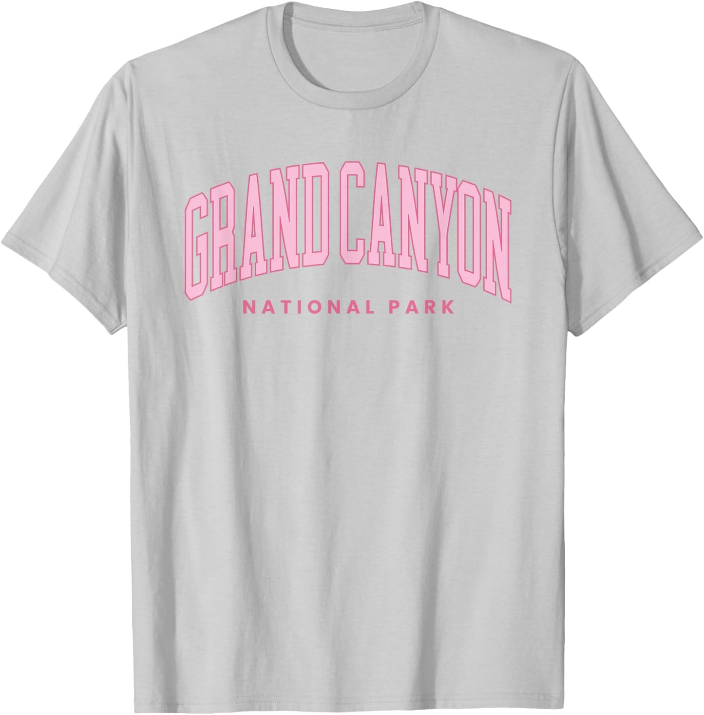 Grand Canyon National Park Arizona Preppy Throwback T-Shirt - T-Shirt | Ash