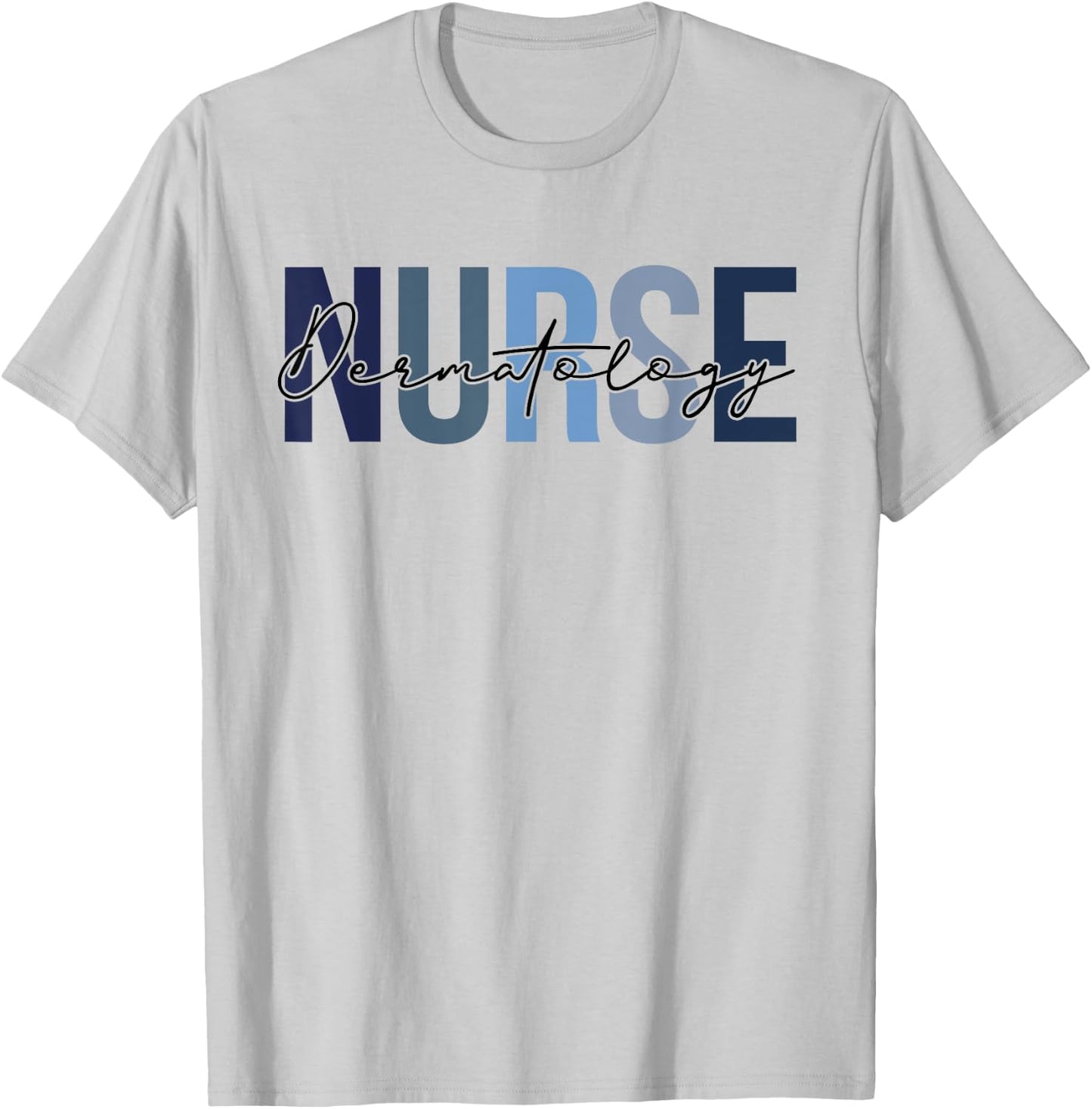 Retro Dermatology Nurse Gifts Nursing Apparel T-Shirt - T-Shirt | Ash