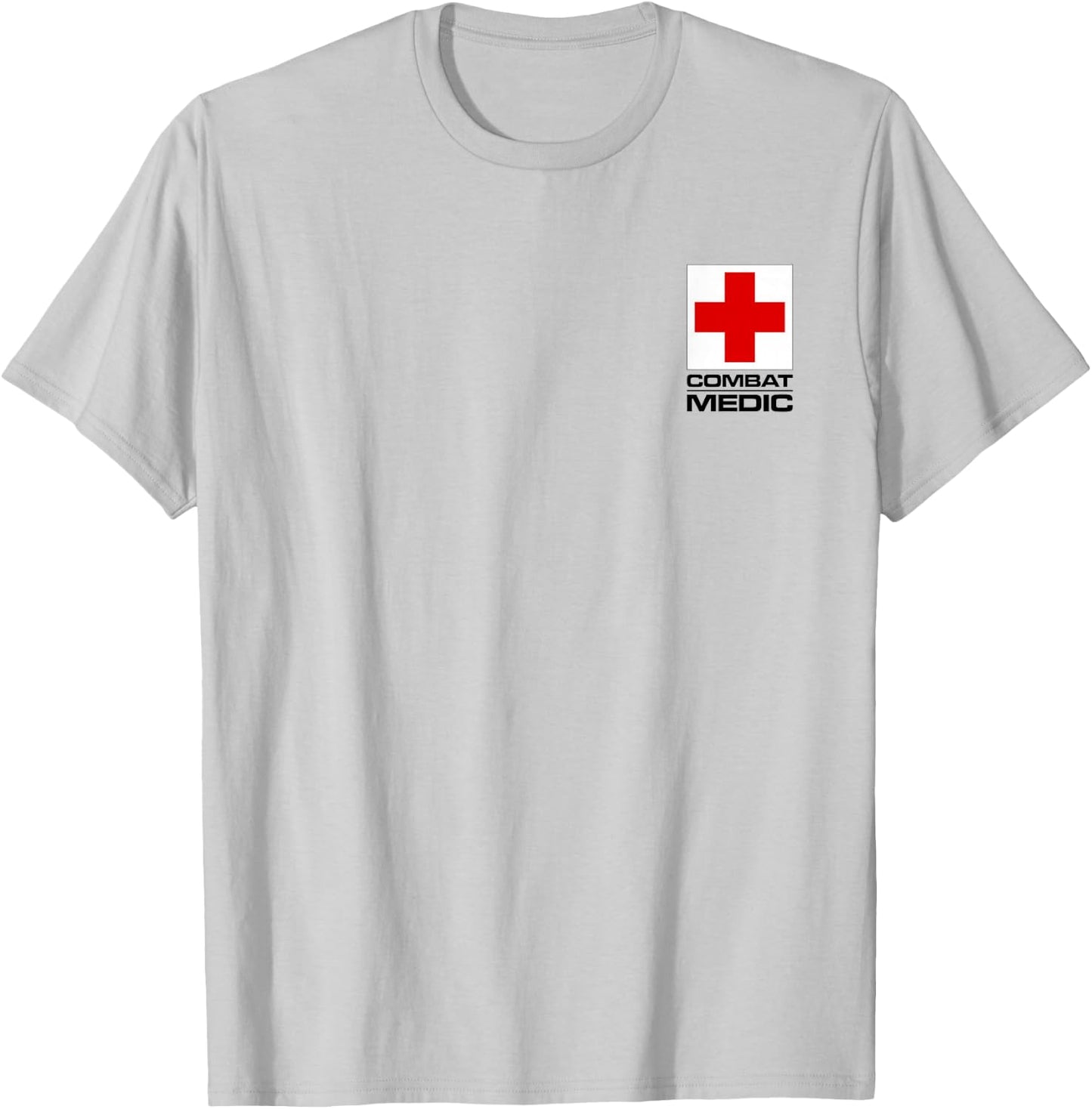 Combat Medic Specialist Army Armed Forces T-Shirt - T-Shirt | Ash