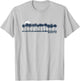 Bluffton Vintage 70s Retro Throwback Design T-Shirt - T-Shirt | Ash