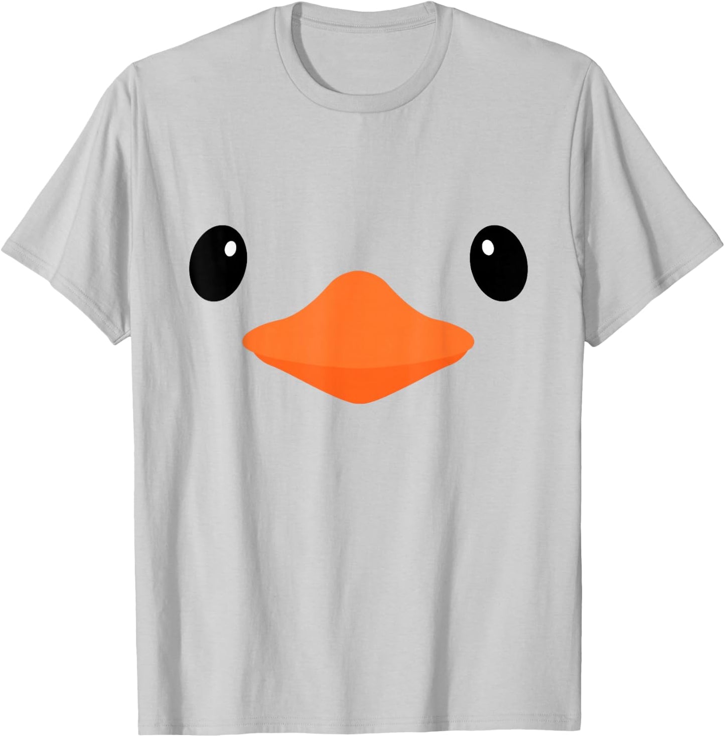 Duck Face Costume Halloween Animal T-Shirt - T-Shirt | Ash