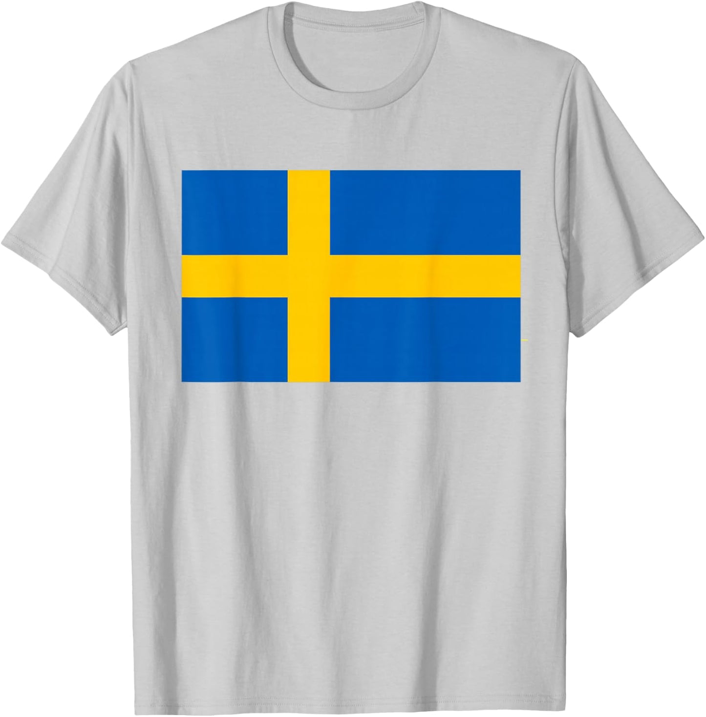Swedish Flag T-Shirt - T-Shirt | Ash