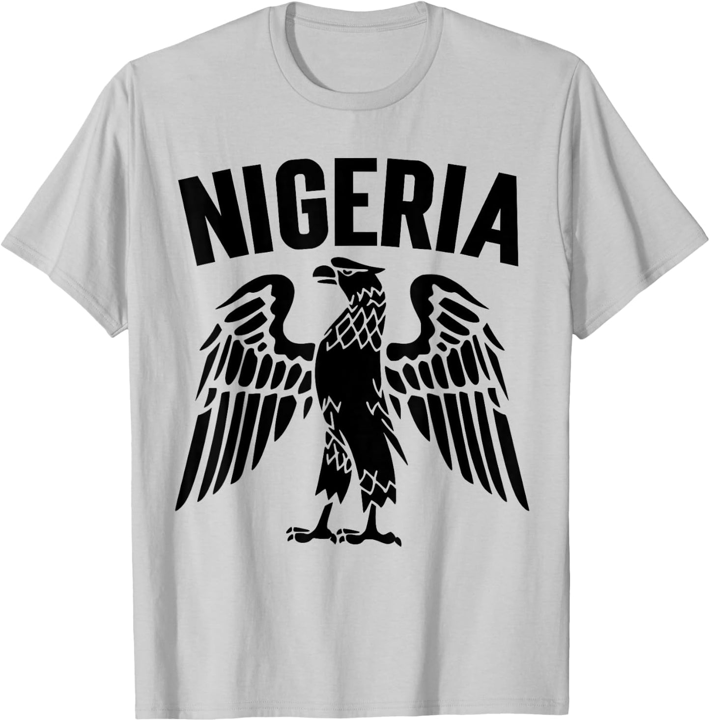 Nigeria & Nigerian Eagle. , Women & Kids. Up Nigeria T-Shirt - T-Shirt | Ash