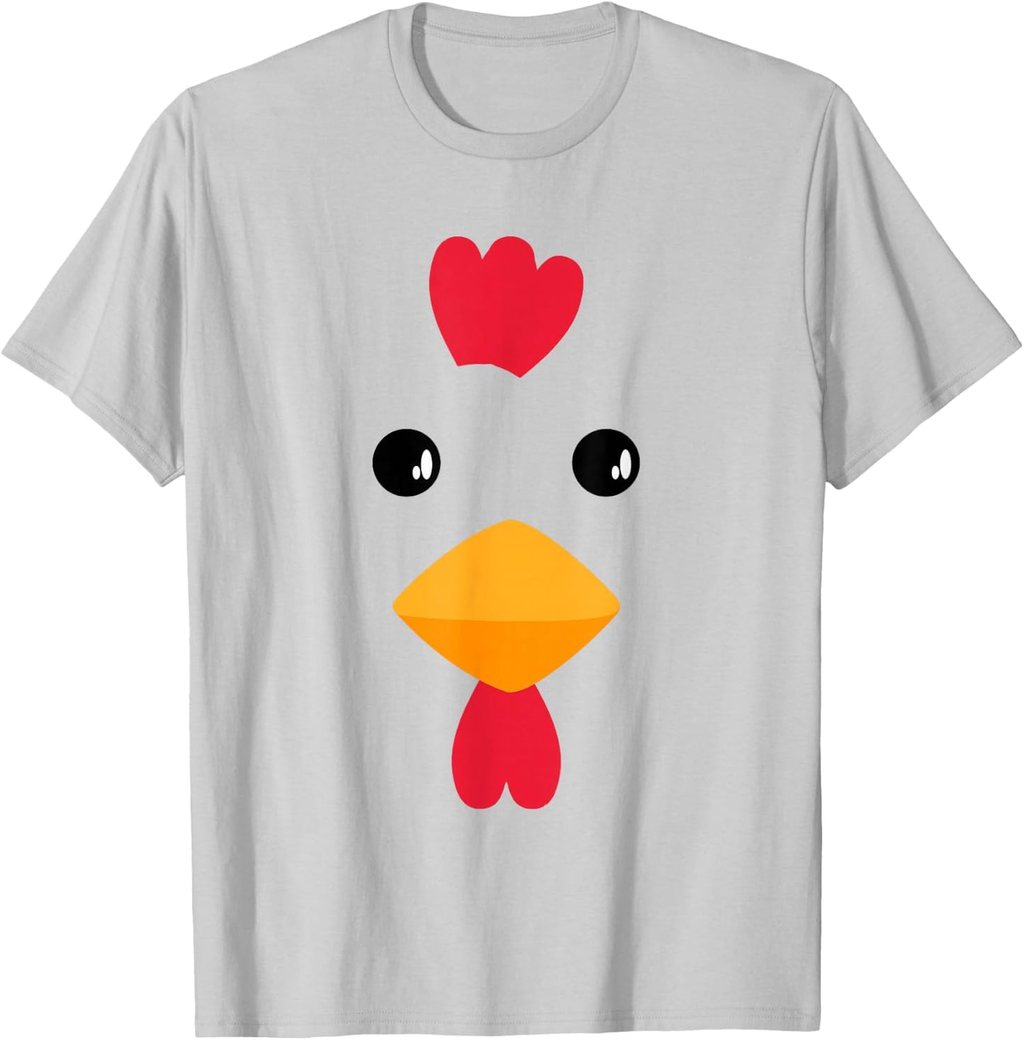 Chicken Halloween Costume DIY Funny Kids Adults T-Shirt - T-Shirt | Ash