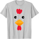 Chicken Halloween Costume DIY Funny Kids Adults T-Shirt - T-Shirt | Ash