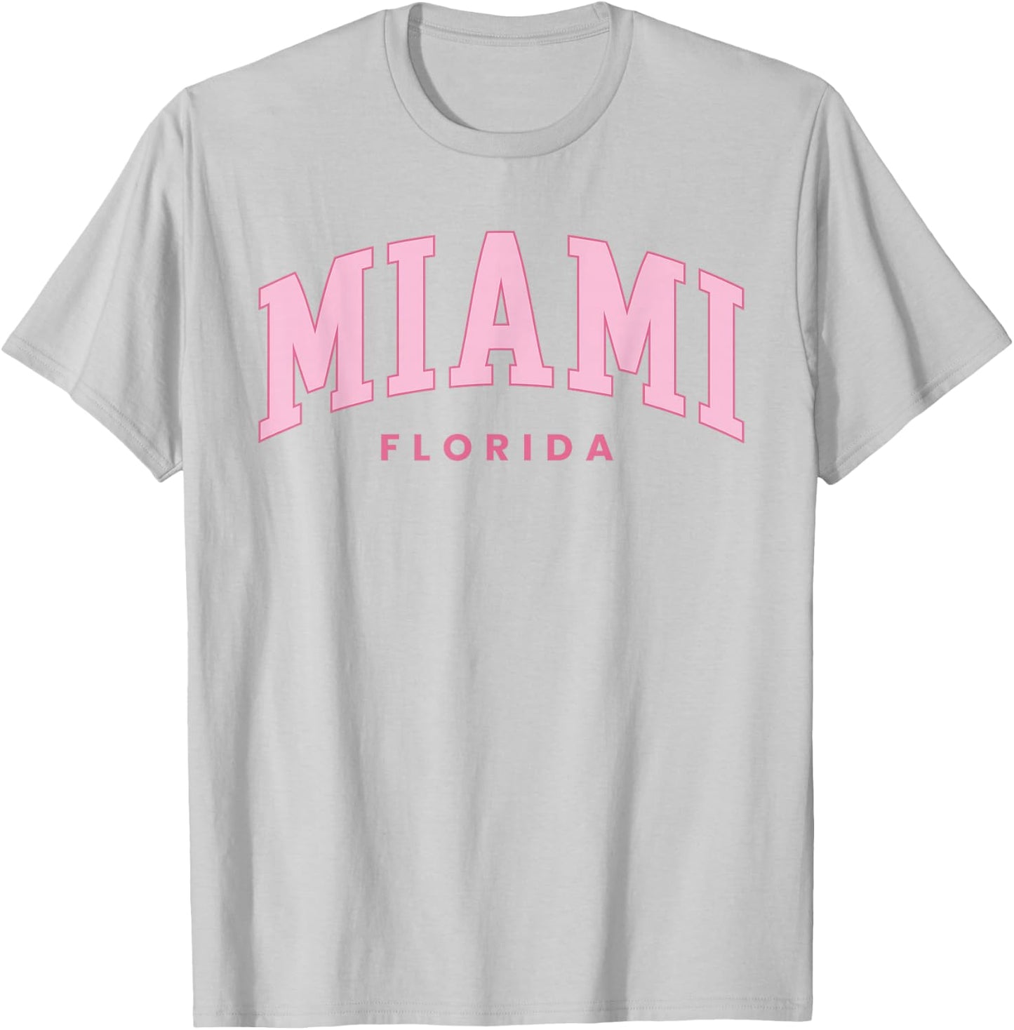 Retro Miami Florida Vintage Preppy Throwback Girls Kid T-Shirt - T-Shirt | Ash