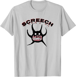 Screech Horror Game Doors Monster for Kids & Fans T-Shirt - T-Shirt | Ash