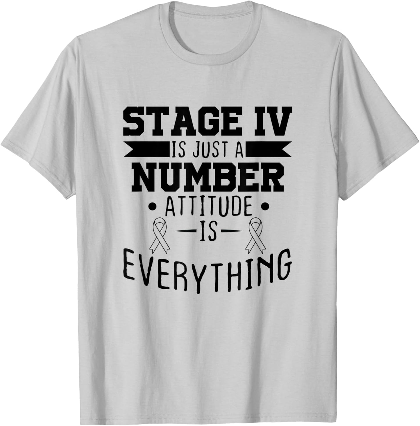 Funny Metastatic Breast Cancer Metastatic AF Chemo Stage T-Shirt - T-Shirt | Ash
