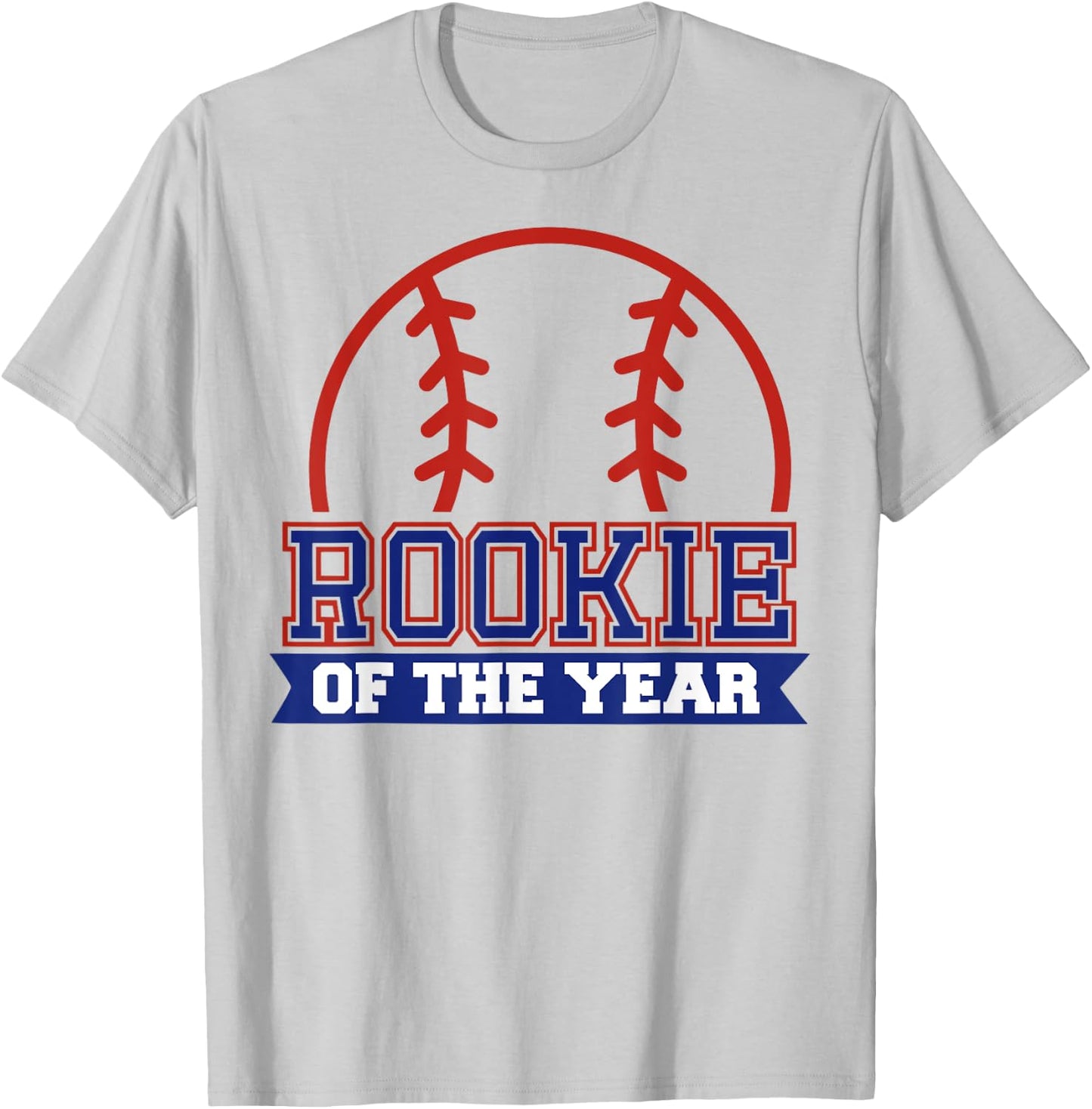 Rookie of Rookie 1st Birthday Baseball Theme Matching Party T-Shirt - T-Shirt | Ash
