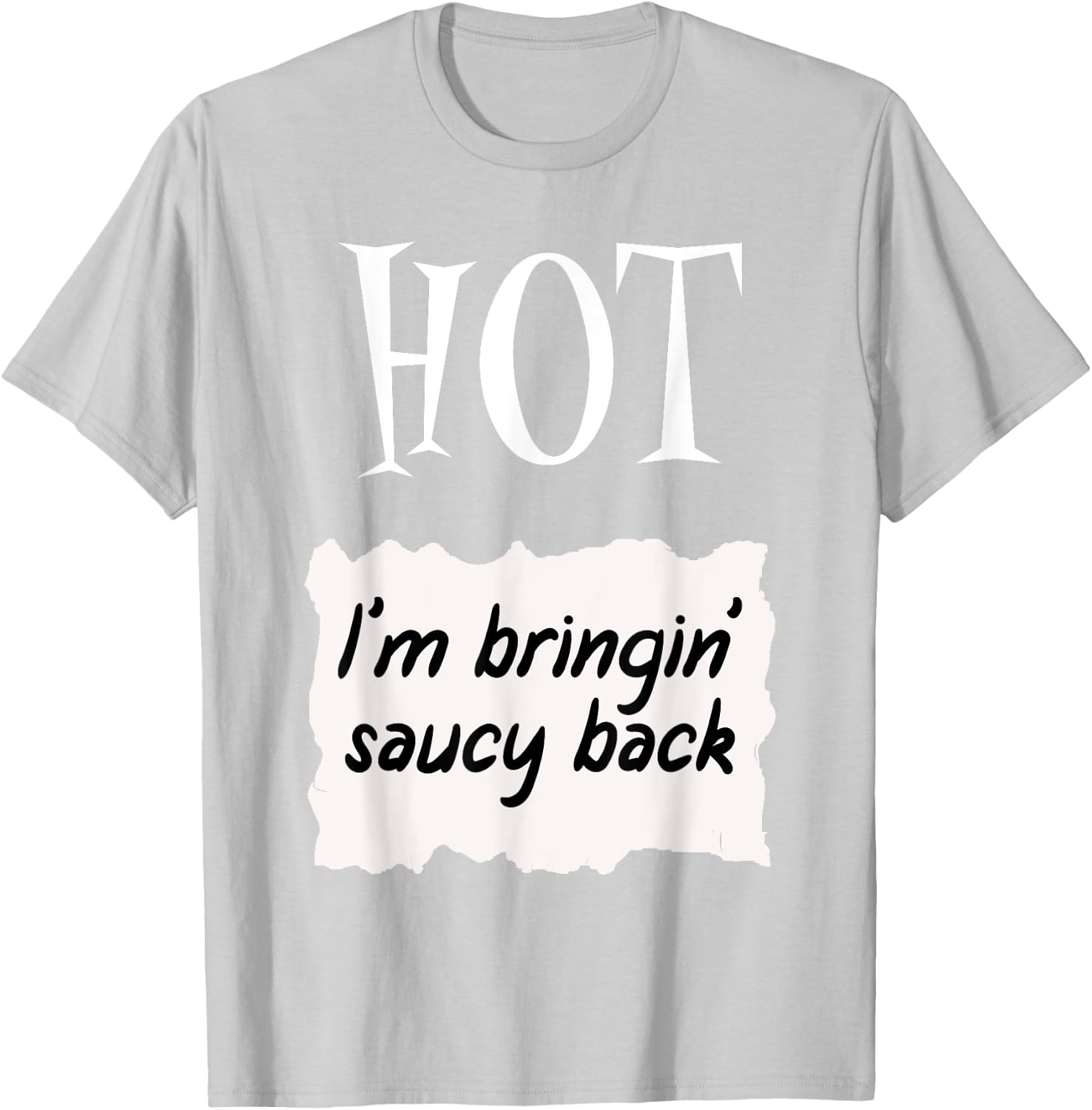 HOT SAUCES Group Halloween Costumes TACO SAUCE T-Shirt - T-Shirt | Ash