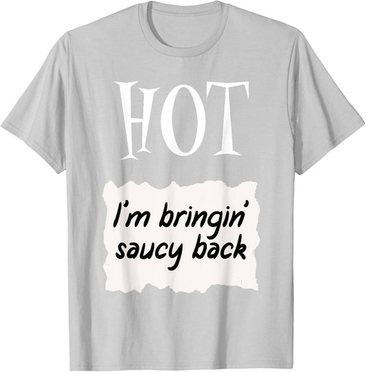 HOT SAUCES Group Halloween Costumes TACO SAUCE T-Shirt - T-Shirt | Ash
