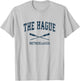 The Hague Netherlands Vintage Nautical Paddles Sports Oars T-Shirt - T-Shirt | Ash