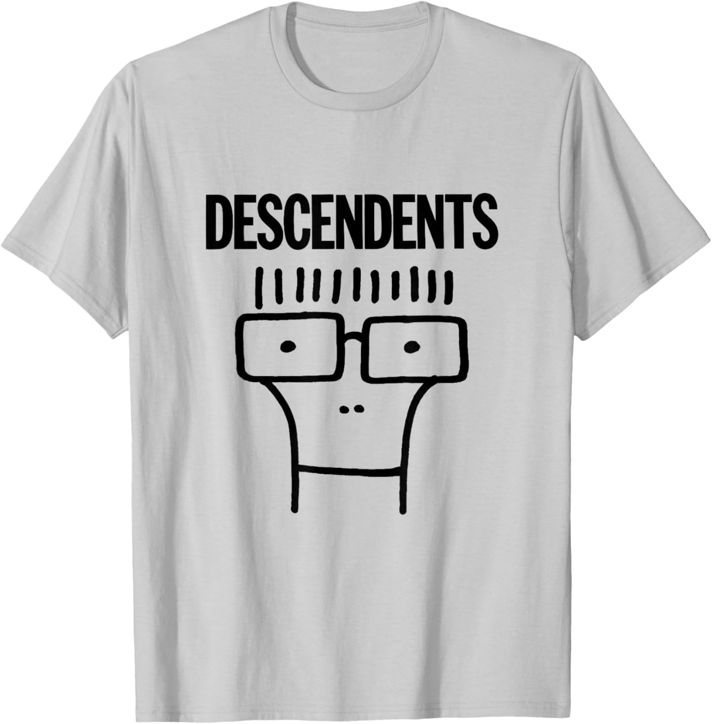 Descendents - Official Merchandise - Milo Outline T-Shirt - T-Shirt | Ash
