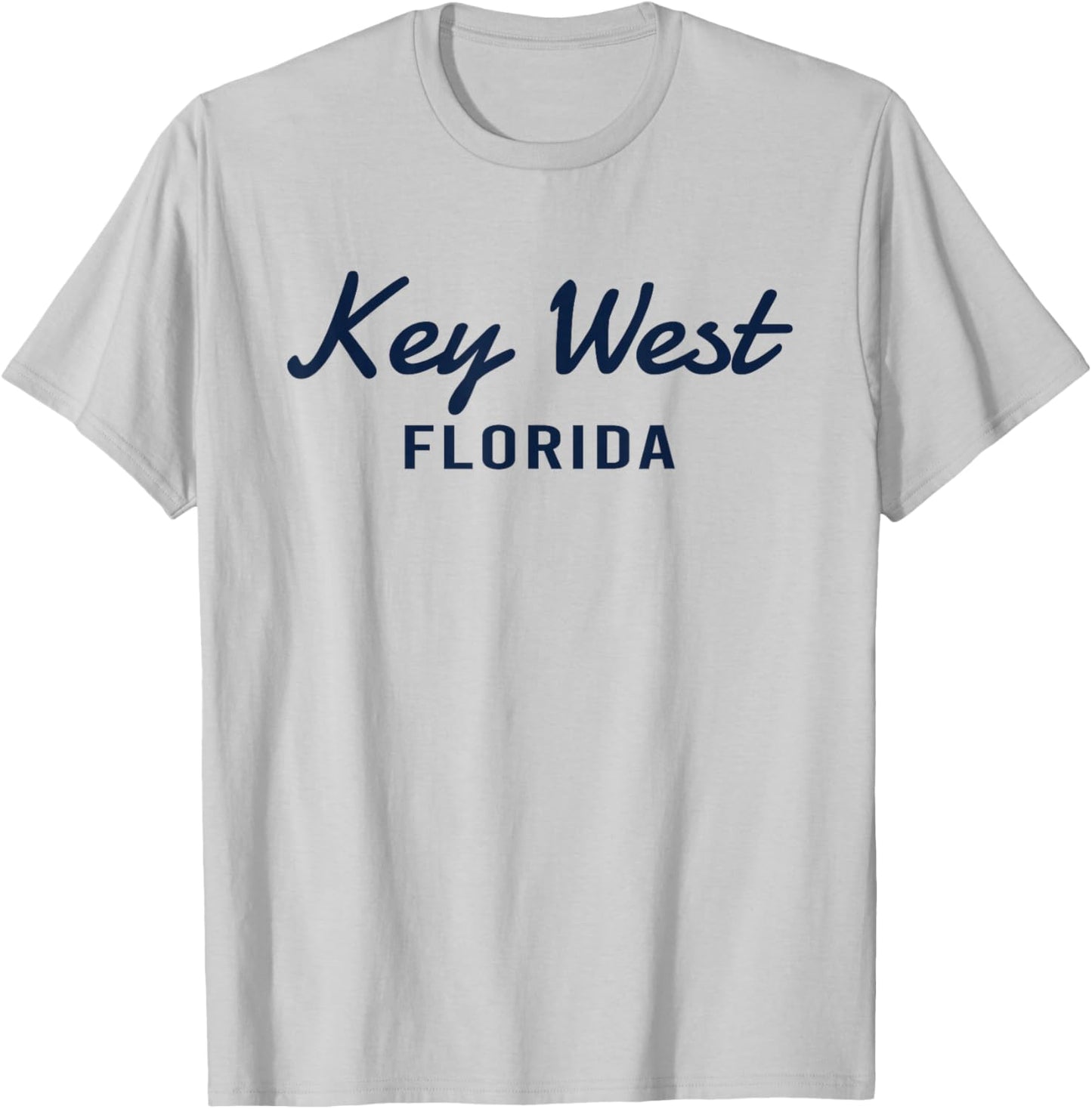Key West - Florida - Throwback Design - Classic T-Shirt - T-Shirt | Ash