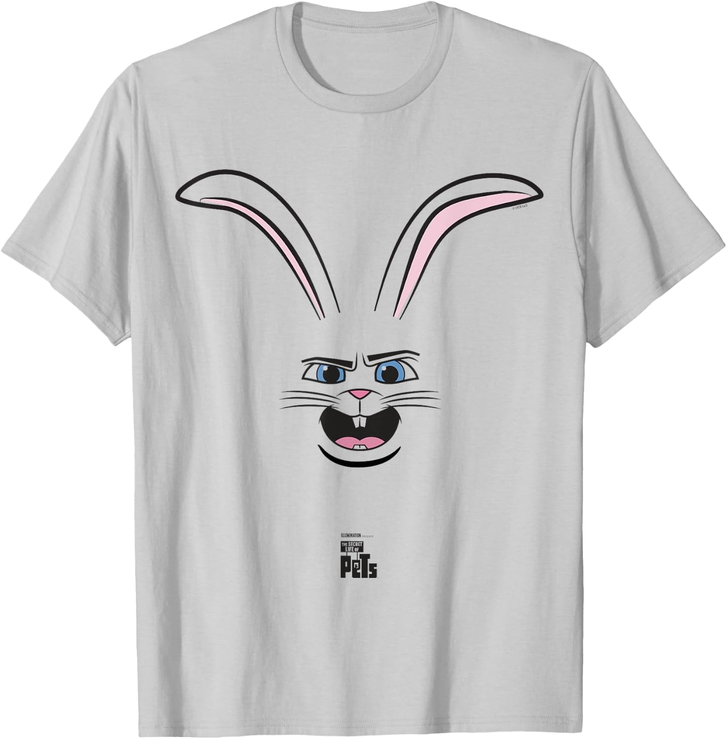 The Secret Life of Pets Snowball Big Face T-Shirt - T-Shirt | Ash