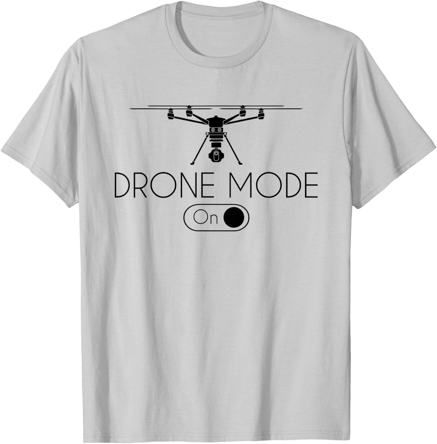 Funny Drone Pilot Gifts & Equipment Retro Vintage Grey T-Shirt - T-Shirt | Ash