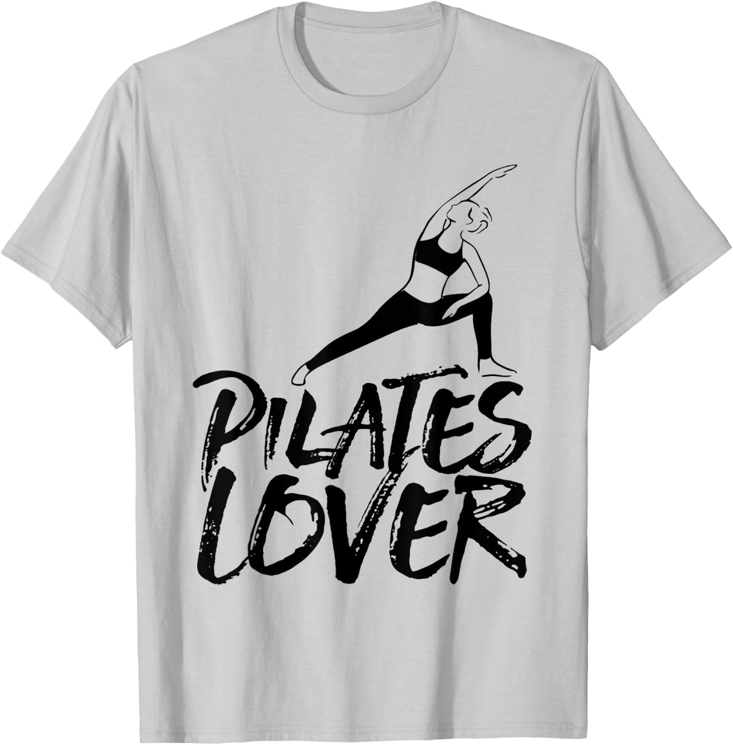 Pilates Lover Fitness Workout Training T-Shirt - T-Shirt | Ash