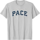 Pace Florida FL Vintage Sports Design Navy Design T-Shirt - T-Shirt | Ash