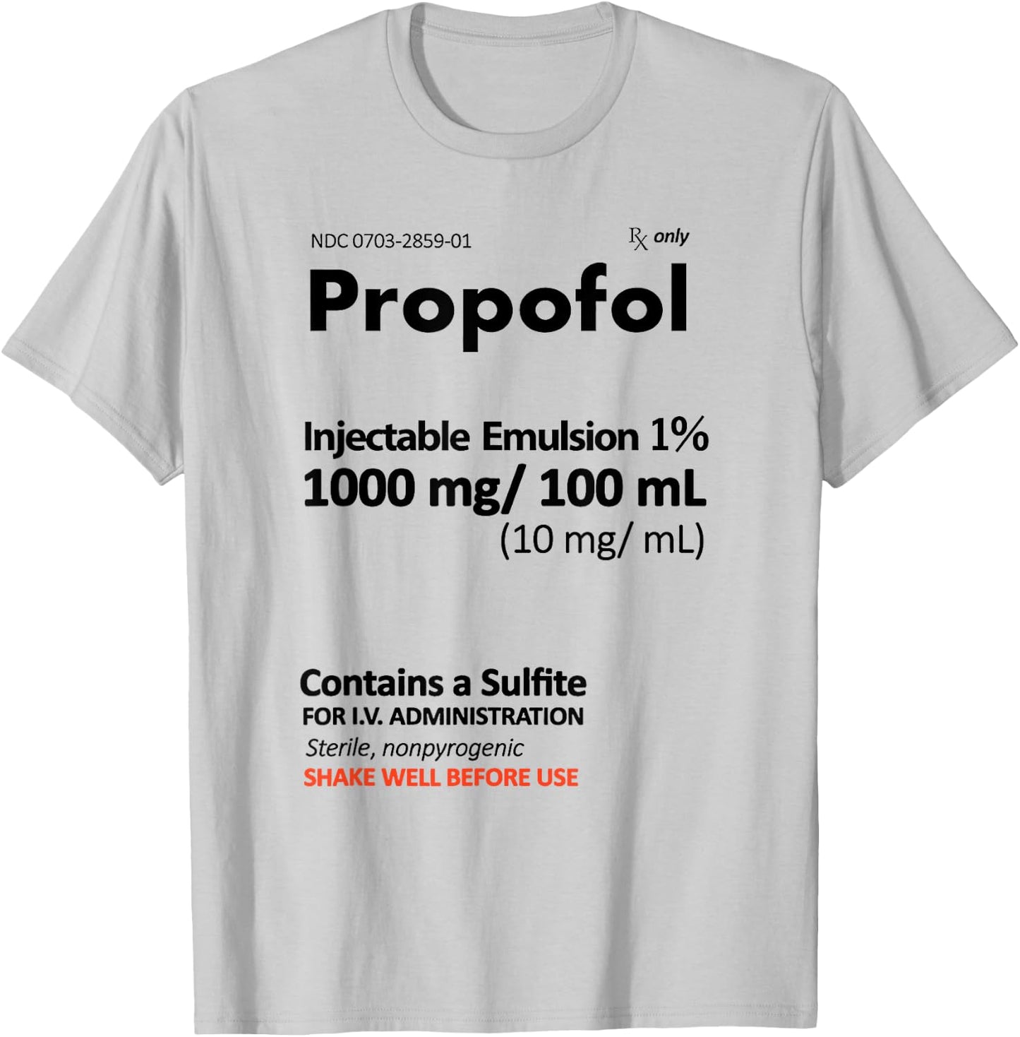 PROPOFOL Women's Classic Fit Grey Cotton T-Shirt - T-Shirt | Ash