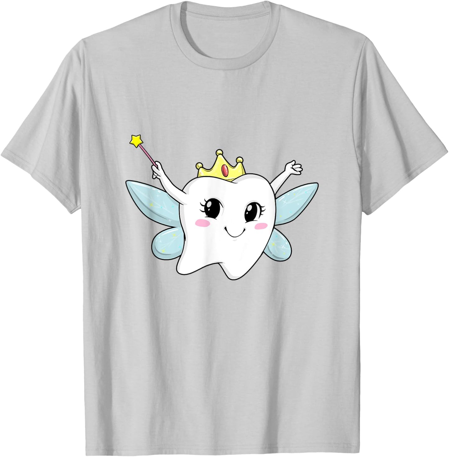 Fancy Dress Costume Tooth Fairy Dentist Girl T-Shirt - T-Shirt | Ash